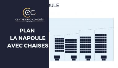 La Napoule seating plan with chairs